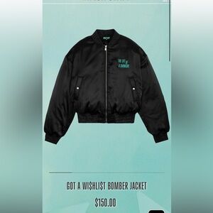 TLOAS- Got a wishlist bomber jacket